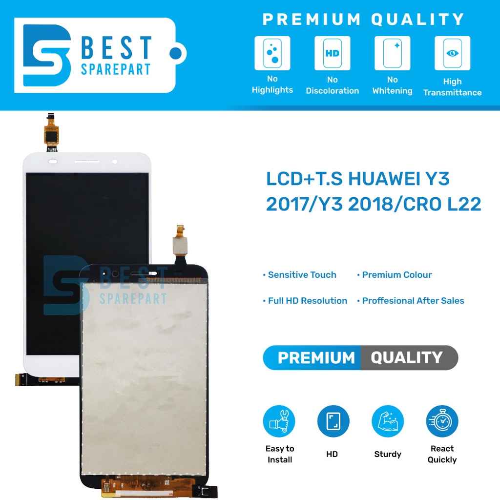 LCD TOUCHSCREEN HUAWEI Y3 2017 / Y3 2018 / CRO L22