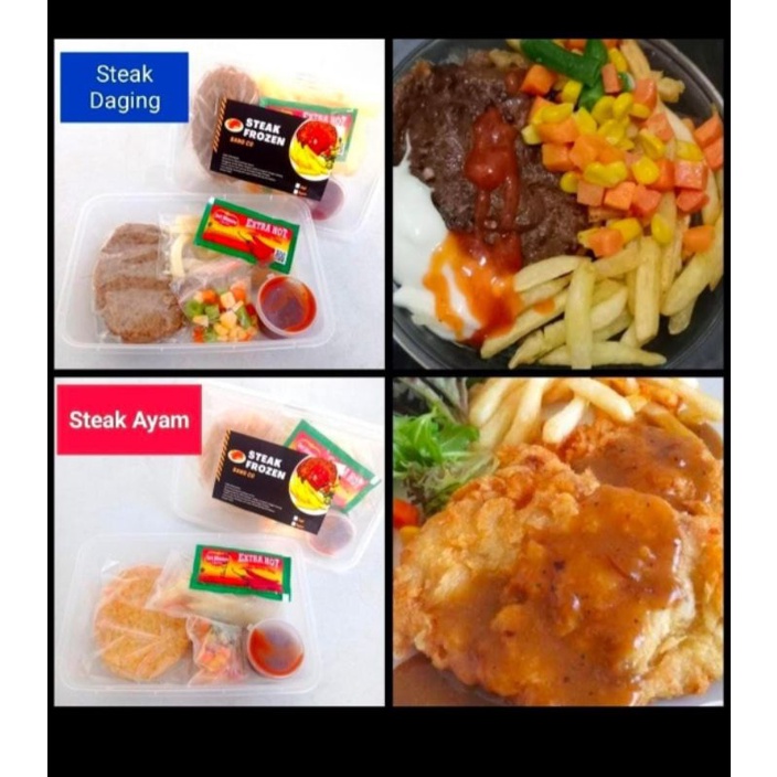 

steak frozen
