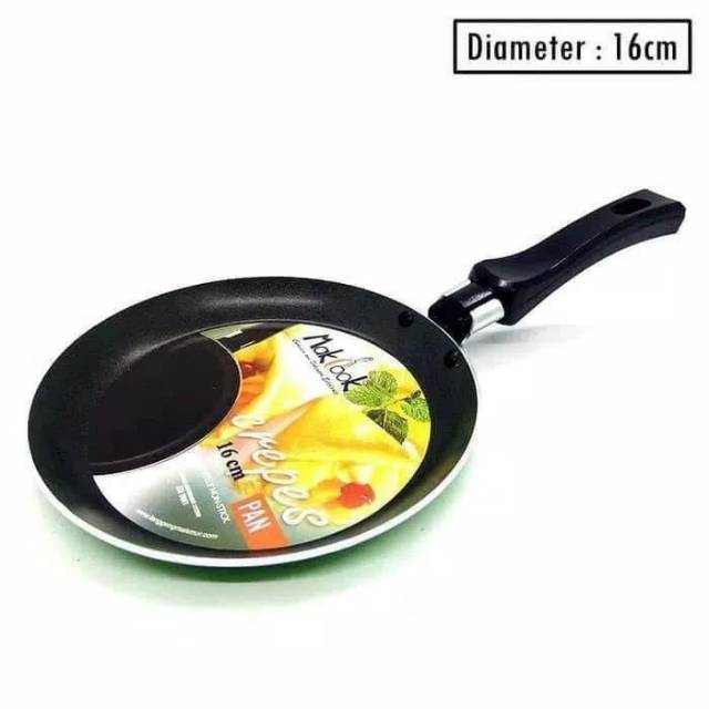 makcook crepes pan dadar gulung 16 cm