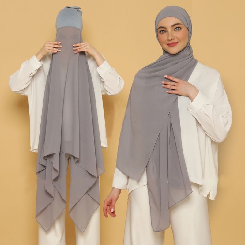 HIJAB PASHMINA INNER/JILBAB INNER/PASHMINA POLOS/175X70CM-4