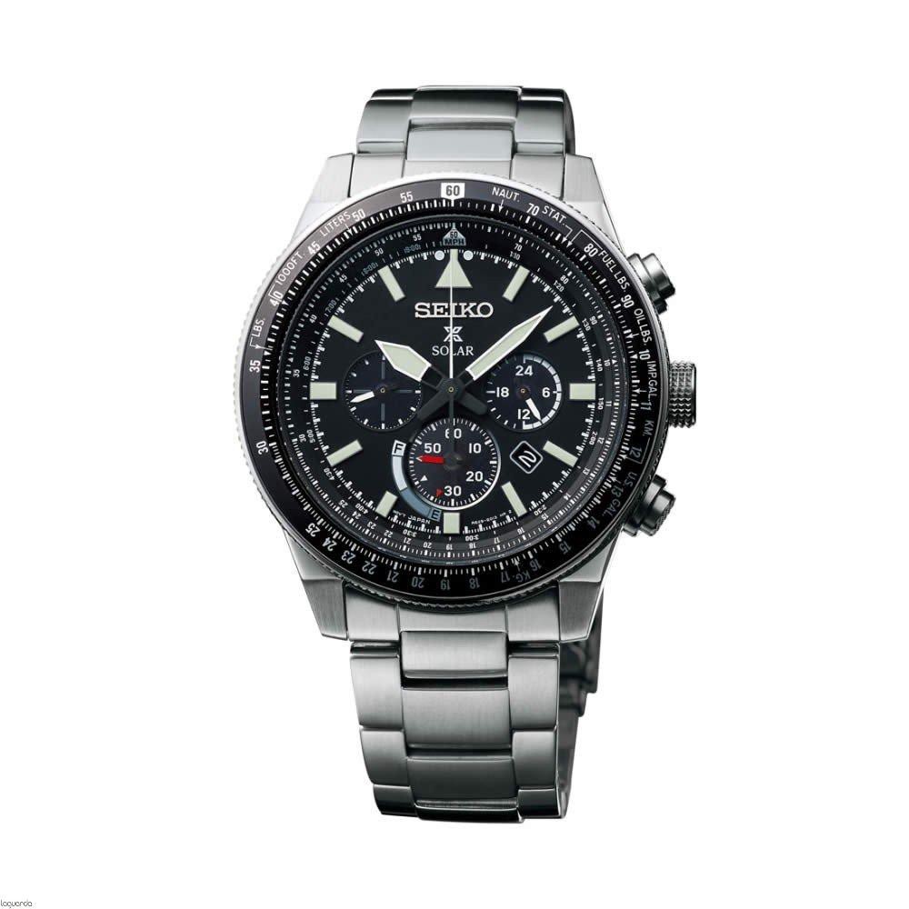 Ready Jam Tangan Pria Seiko Prospex SSC607P1 Solar Chronograph Flightmaster Original Berkualitas