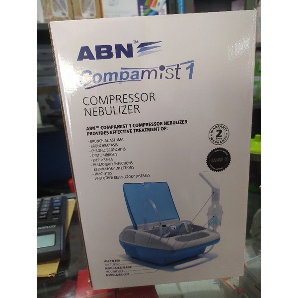 Nebulizer ABN Compamist 1 / Alat Inhalasi / Alat Uap / Nebulizer ABN / ABN Compamist 1
