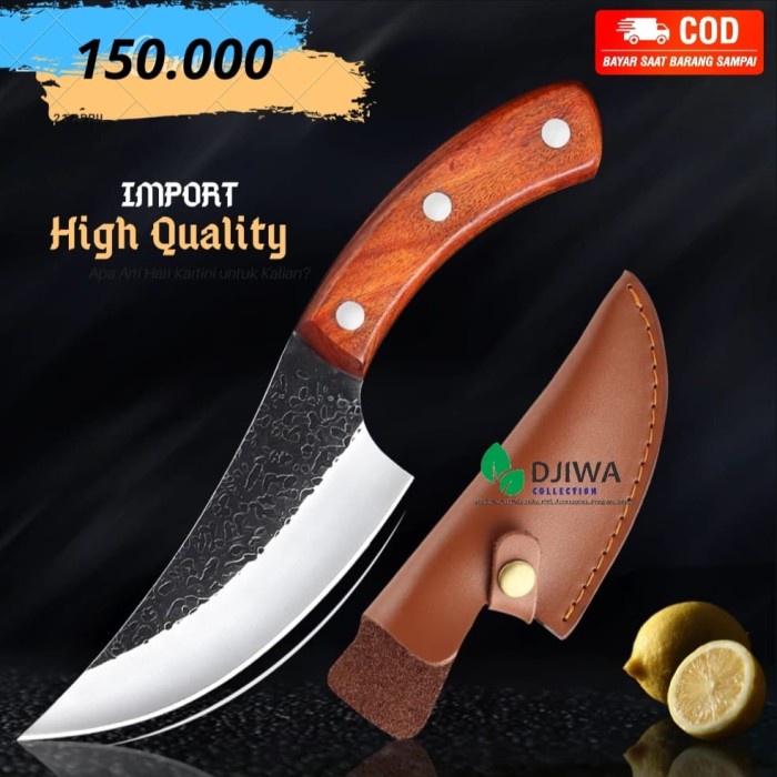 Pisau Seset Kulit - Pisau Seset, Kelet Kulit Sapi, Domba, Kambing - Import Sangat Tajam -