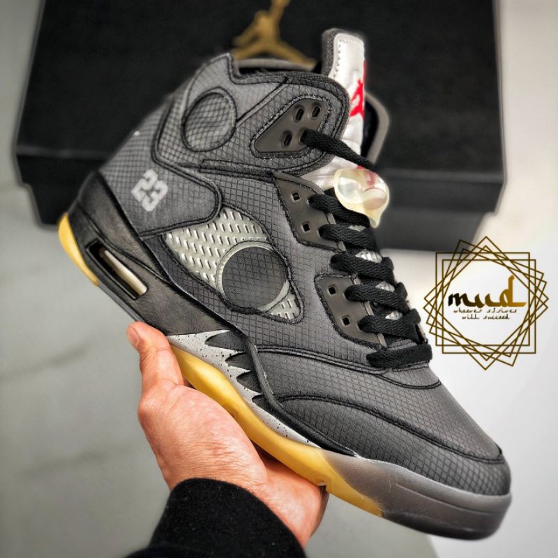 fire red 5 off white