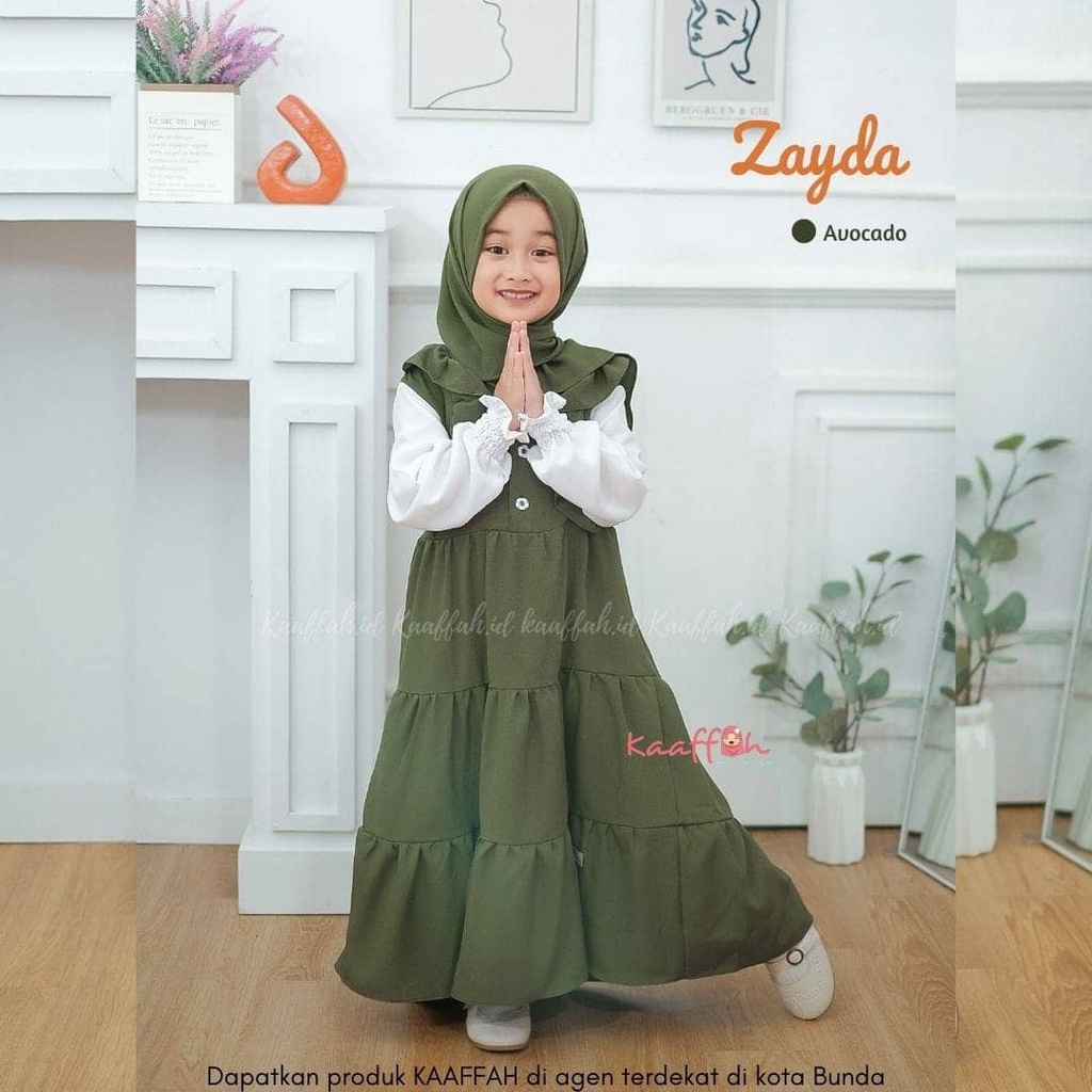 Terlaris Gamis Anak Perempuan usia 3-5 tahun