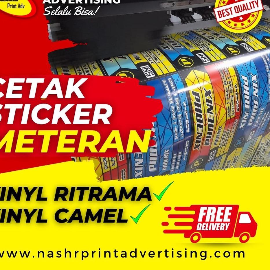 

(TERLARIS!) CETAK STIKER METERAN | CETAK STIKER VINYL METERAN | CETAK STIKER RITRAMA | CETAK STIKER CAMEL | CETAK STIKER LABEL | CETAK STIKER LOGO | CETAK STIKER CUTTING | CETAK STICKER CUSTOM | CETAK STICKER METERAN