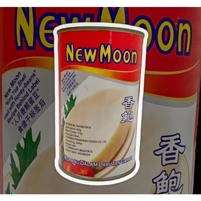 

New Moon King Top Shell / Kerang dalam Larutan Garam 425gr ---Termurah---