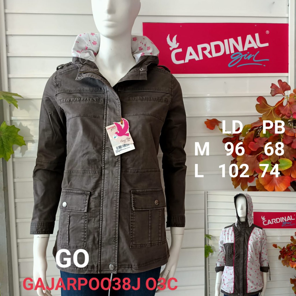 gof CARDINAL JAKET Kanvas Perempuan