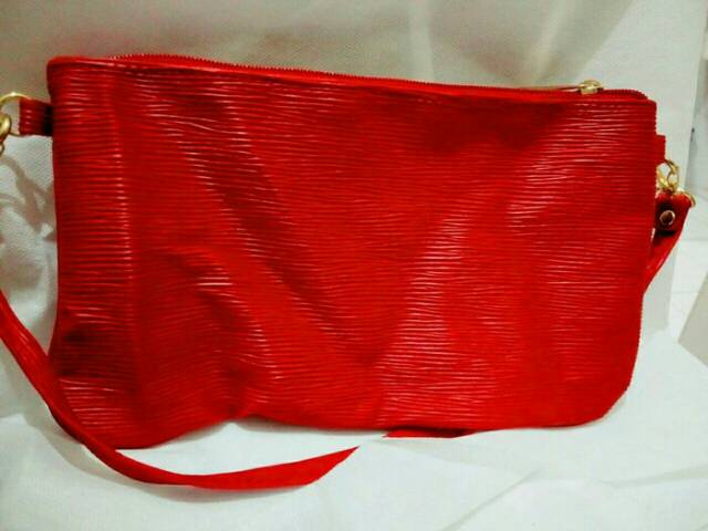 Tas wanita mini merah murah 7887