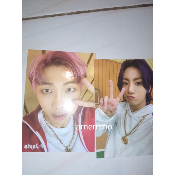 photocard pc cardigan butter namjoon jungkook punya orang