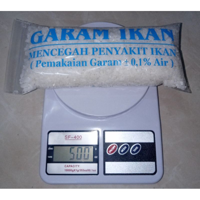 

Garam ikan kasar 500 gram