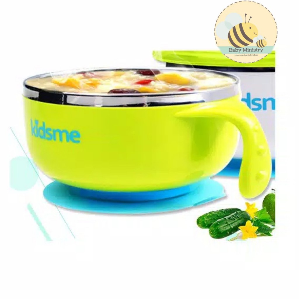KIDSME STAINLESS WARMING SUCTION BALL