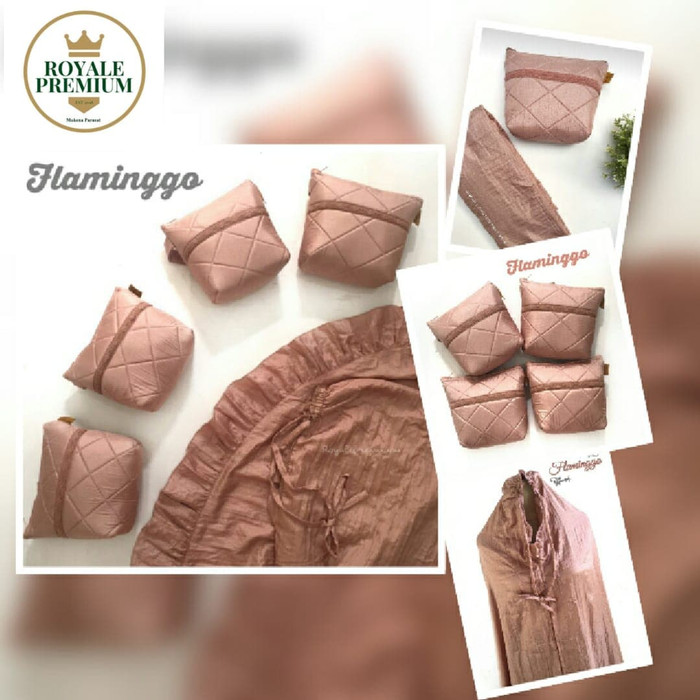 TERLARIS MUKENA PARASUT SYARI FLAMINGO BY ROYALE PREMIUM