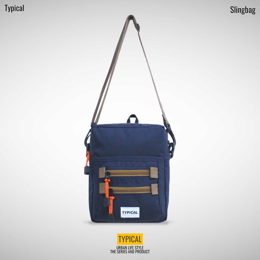 Tas Selempang Pria Wanita R2 Typical JETT / Tas Selempang Casual / Tas Samping / Slingbag Ditro Ori