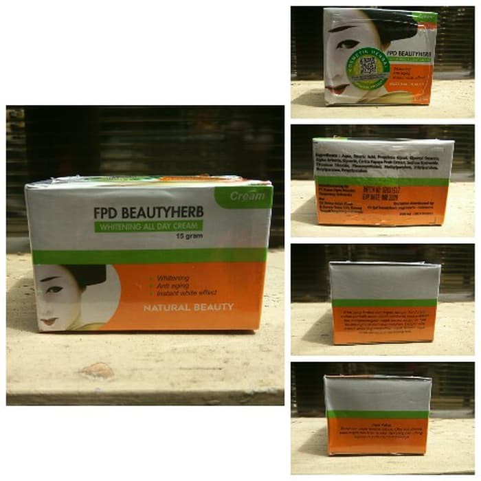 

Vege Herbal Cream - Fpd Beauty Herbal Day Cream