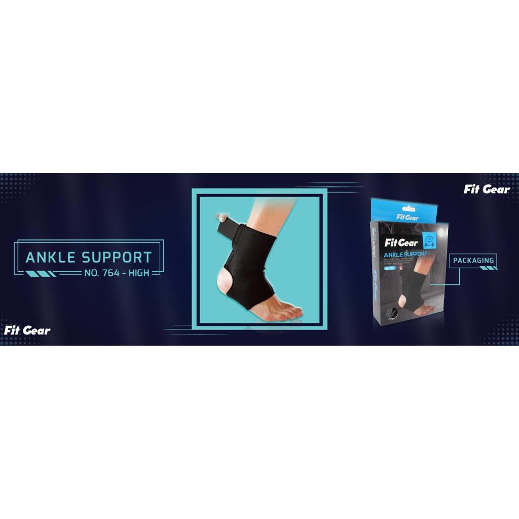 Ankle Support / Pelindung / Penyangga engkel kaki Fit Gear NO 764 – Ankle Support &amp; Knee Support