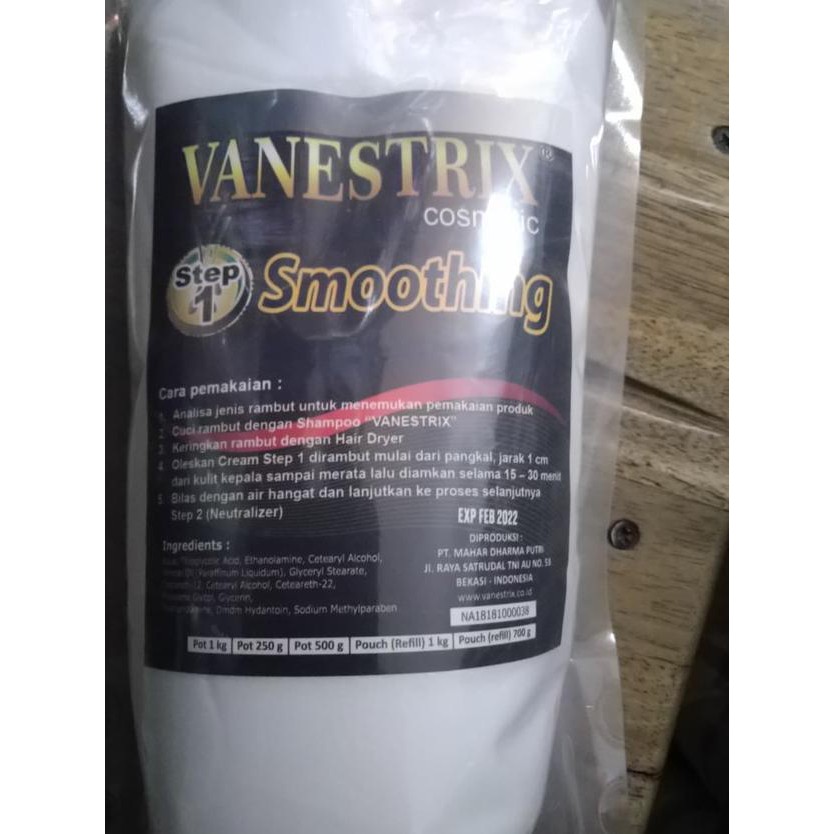 vanestrix step 1 smoothing