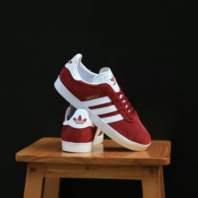 gazelle burgundy womens