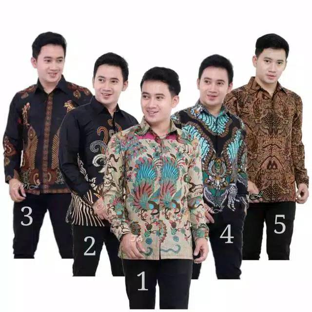 New Arrival Distro Batik Pria Bordir Sogan Hrb026 Batikaf Notoarto Batik