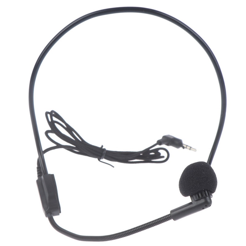 Headset Mikrofon Kepala 3.5mm Untuk Pidato