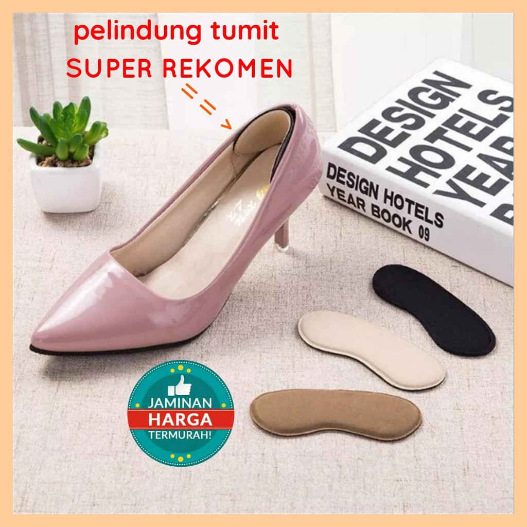 1 Pasang Pelindung Tumit Smile / Insole Anti Lecet / Sol ganjalan Sepatu Mn01