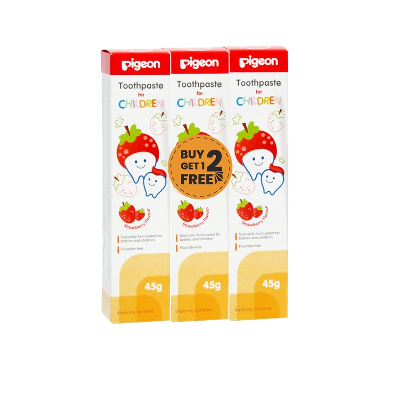 PIGEON CHILDREN TOOTHPASTE 45GR BUY 2 GET 1