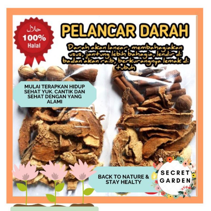 

Wedang Rempah Jsr Pelancar Darah - Minuman Tradisional Herbal Murah Grosir By Secret Garden Store - Herbal Alami Natural