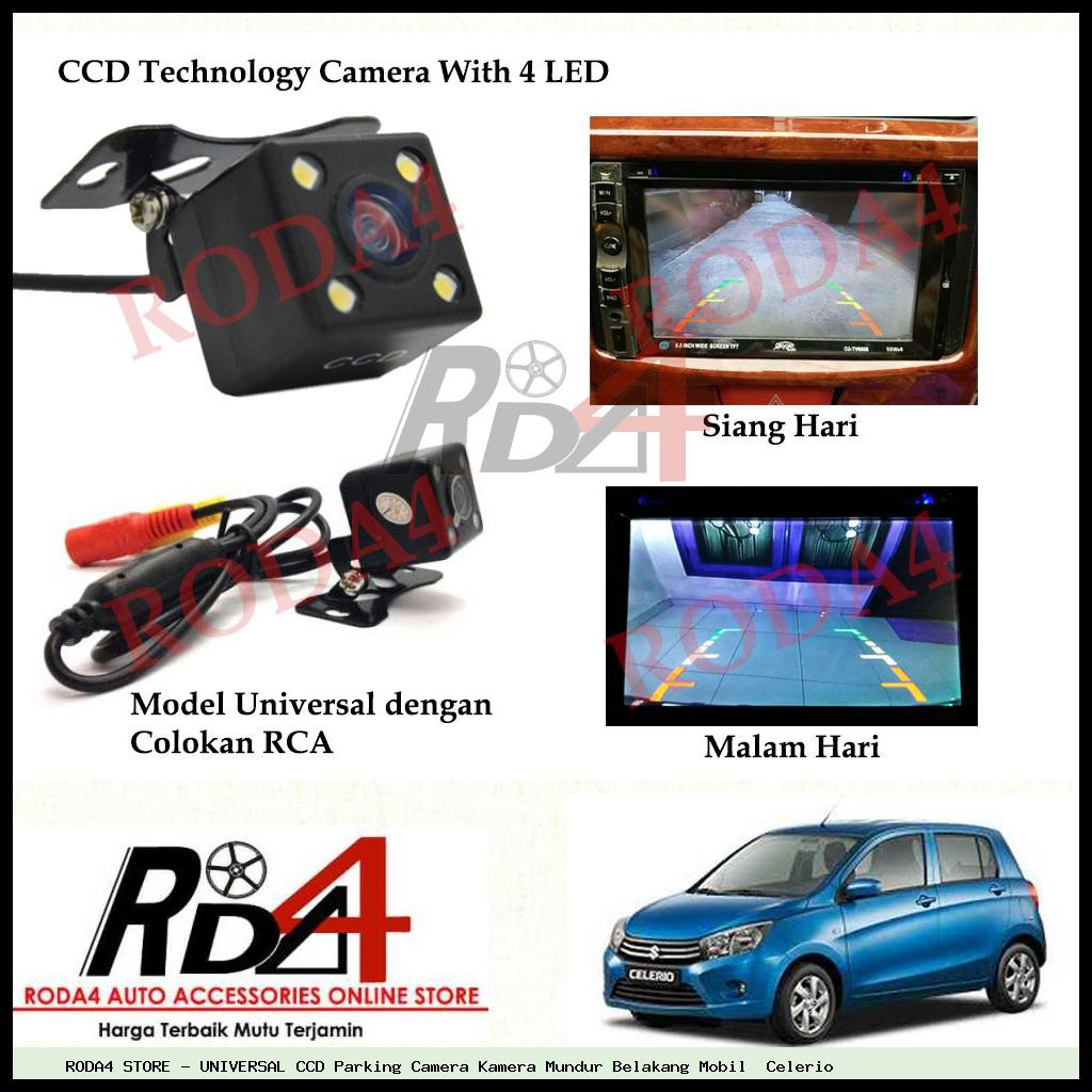 UNIVERSAL CCD Parking Camera Kamera Mundur Belakang Mobil  Celerio