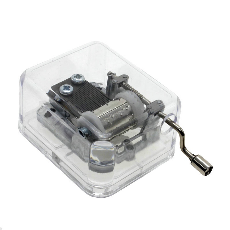 Kotak Musik Klasik Transparan - 899023