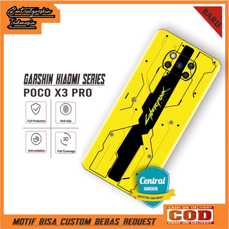 Garskin Poco X3 Pro - cyberpunk - terlaris