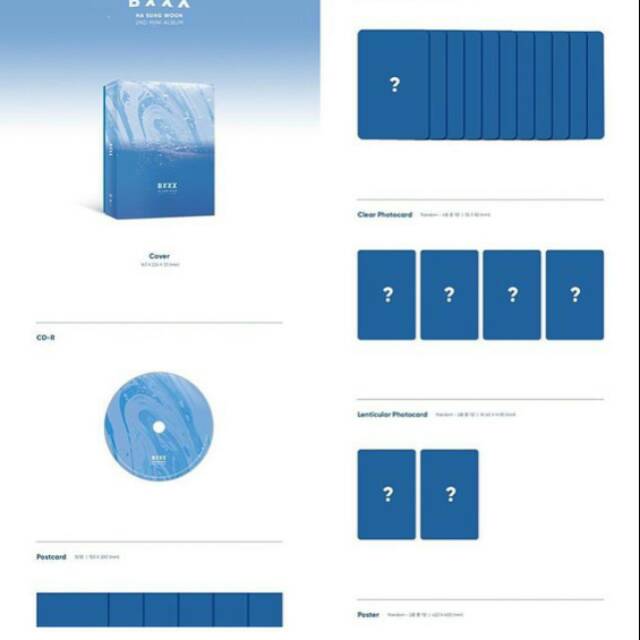 PO HA SUNGWOON BXXX ALBUM