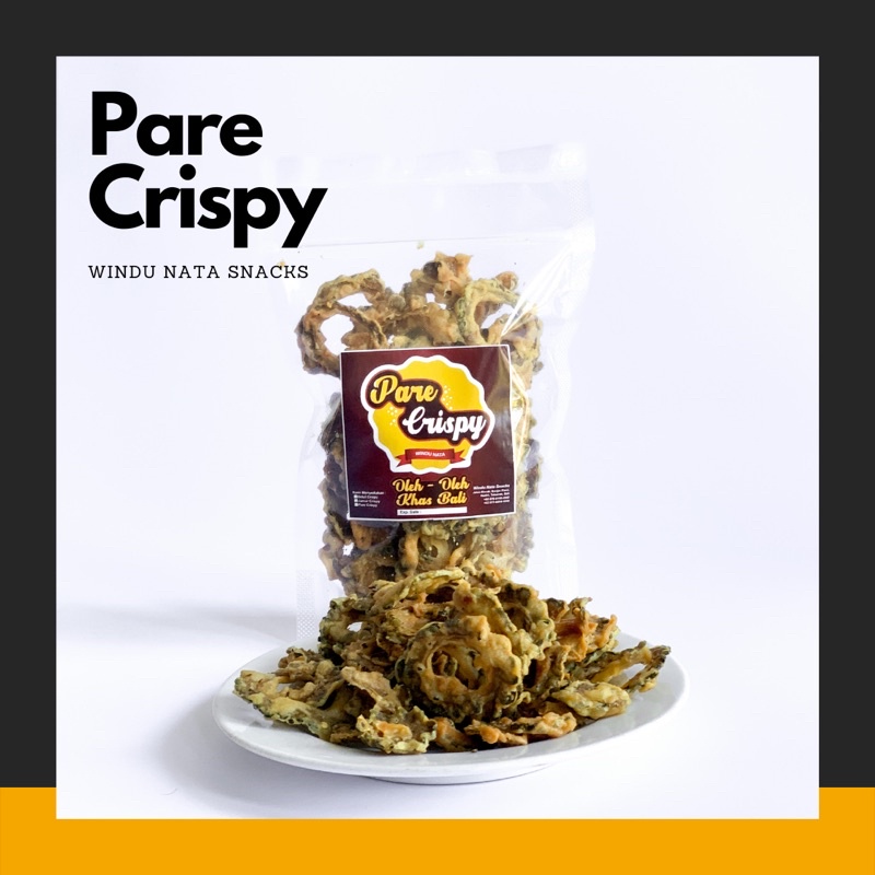 

100 Gram - Pare Crispy Khas Bali | Windu Nata Bali | Keripik Pare