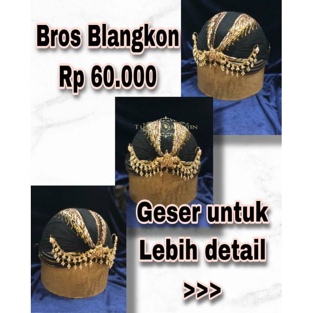 BROS BLANGKON / AKSESORIS BLANGKON