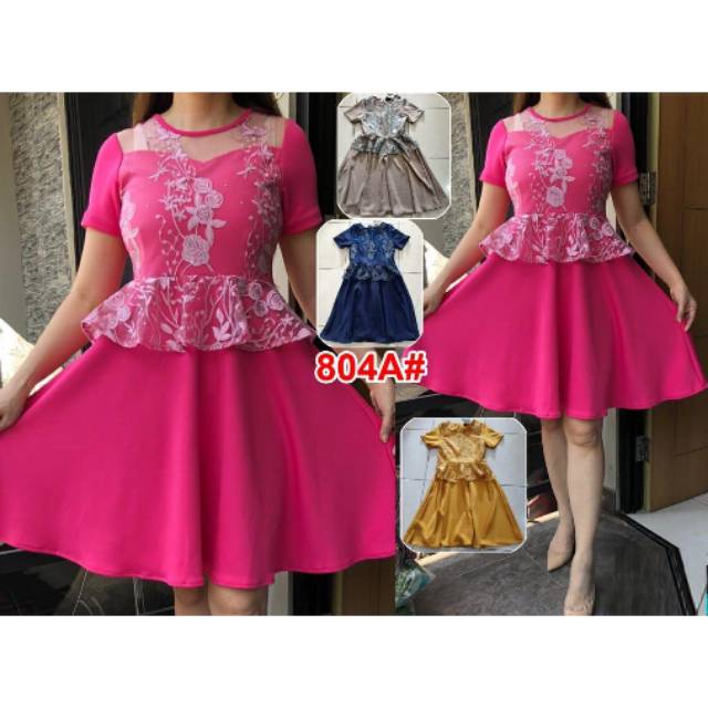 804# dress fashion import pesta