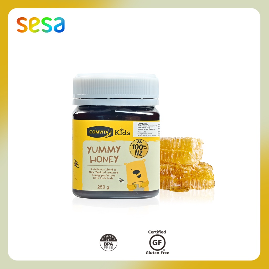 

COMVITA Kids Yummy Honey 250gr - Madu Anak Sehat Alami