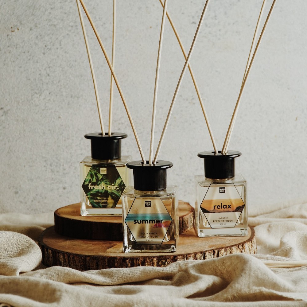 Muno Folk - Rotan - Fiber Stick Diffuser | Reed | Rattan-2