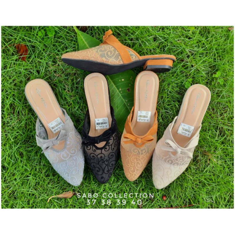 Sepatu flat impor rajut vision martin