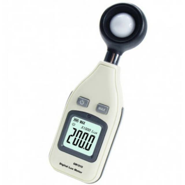 Luxmeter Digital Lux Light flux Meter without wire pengukur cahaya Luminometer Photometer Fotometer