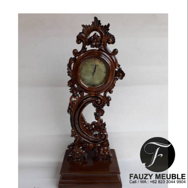 Jam Hias Mawar, Jam Hias Ukiran Jepara