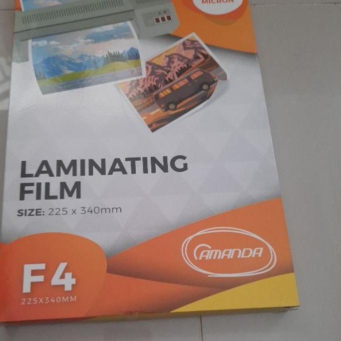 

Model baru - Plastik Laminating Folio Amanda 100 Micron 1 PAK
