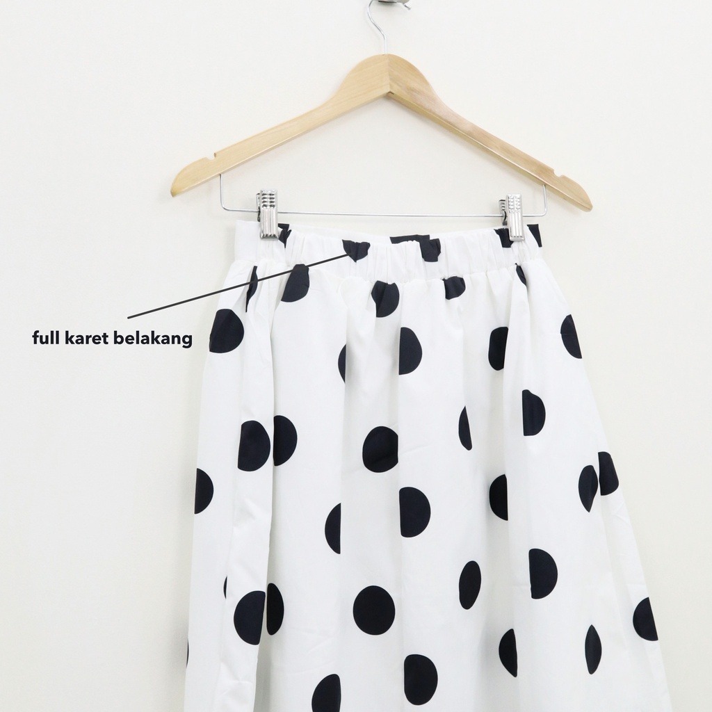 Slaya dots rok skirt -Thejanclothes