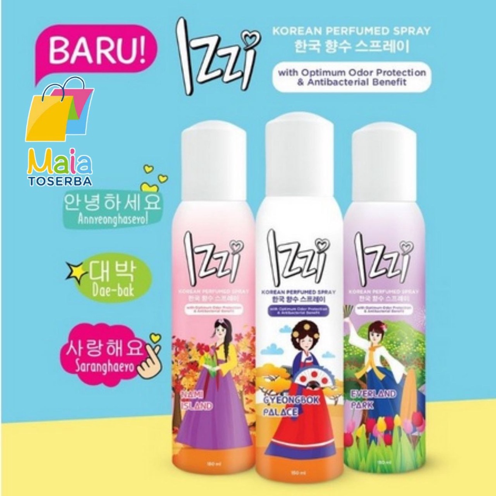[MT] Izzi Parfum Remaja Korea Perfumed Spray Cologne Limited Edition