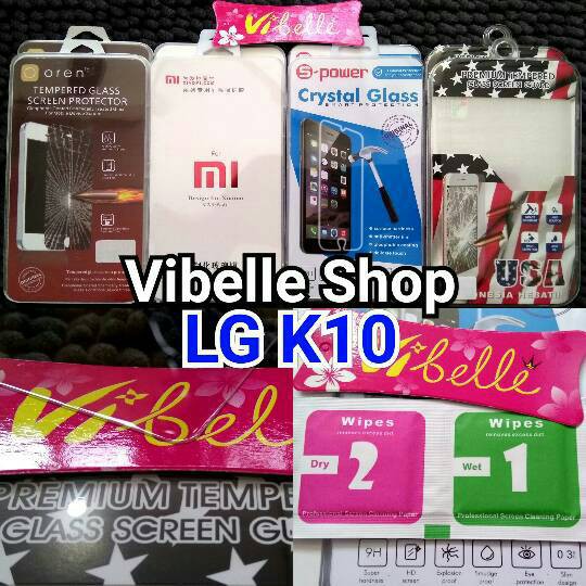 TEMPERED GLASS LG K10 LG K10 2017 Screen Guard Anti Gores Kaca LG K 10