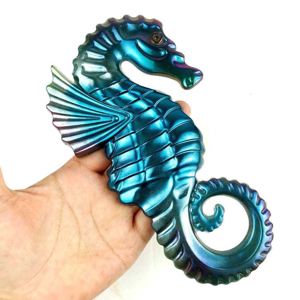 Preva Hippocampus Cetakan Silikon DIY Kuda Laut Liontin Kristal Epoxy Casting Mold