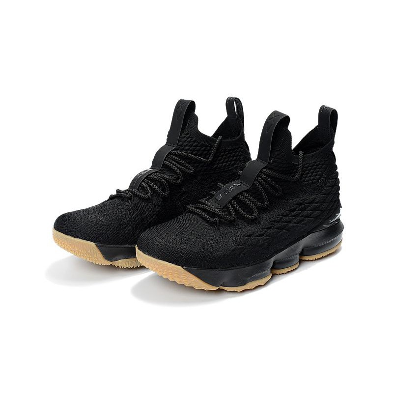 Lebron James 15 Black Gum Sepatu Basket PK