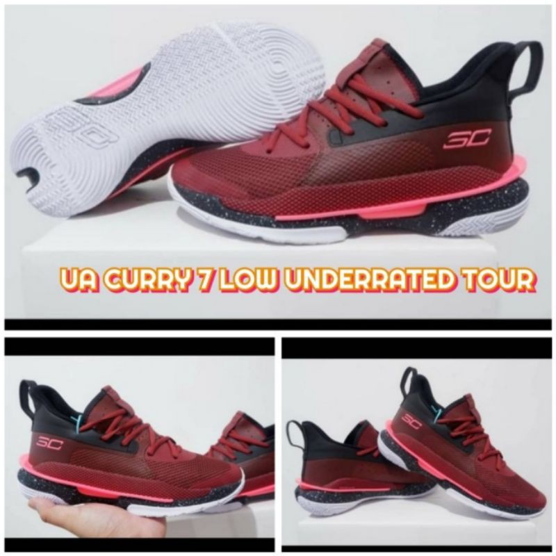 Sepatu Basket Curry 7 LOW Underrated Tour