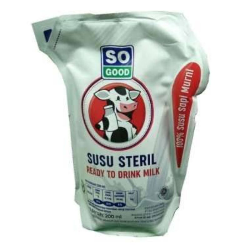 Susu Steril So Good 200 ml