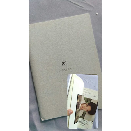 making book album BE delux bts