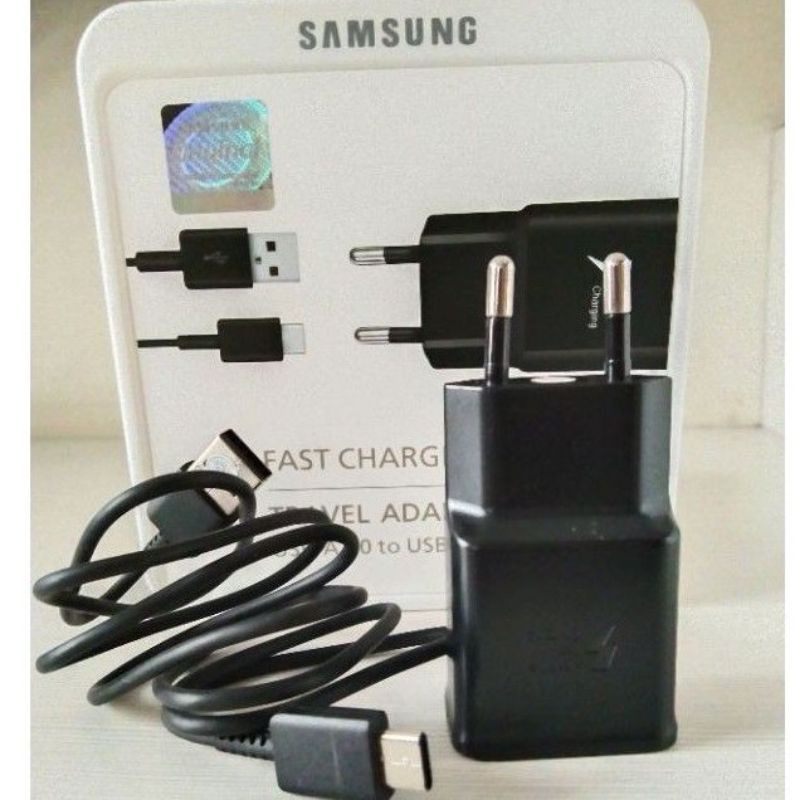 Charger SMG Original 100%Fast Charging Micro Usb &amp; Type c SMG S4 S5 S6 S7 A20 A30 A30s A50 U20  M30 M30s M21 M31