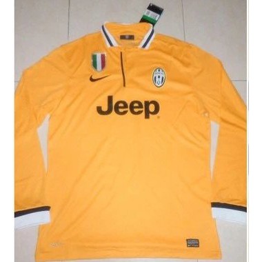 Jersey Juventus Away Retro 2013/2014 Lengan Panjang